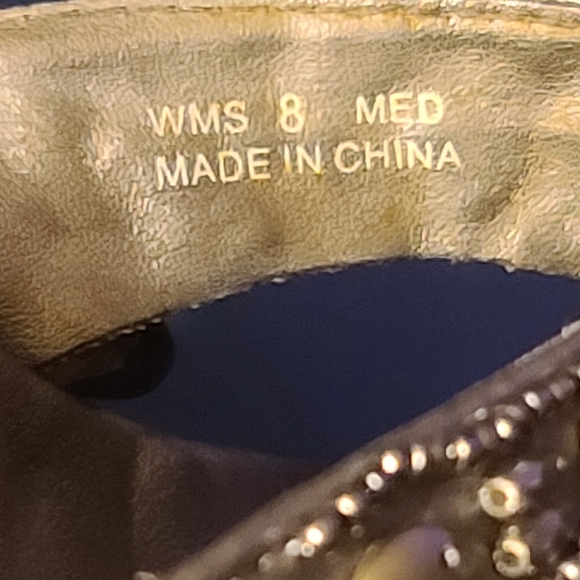 Unlisted Studded Silver Sandals Size 8 - Picture 8 of 8